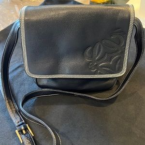 Loewe navy crossbody bag